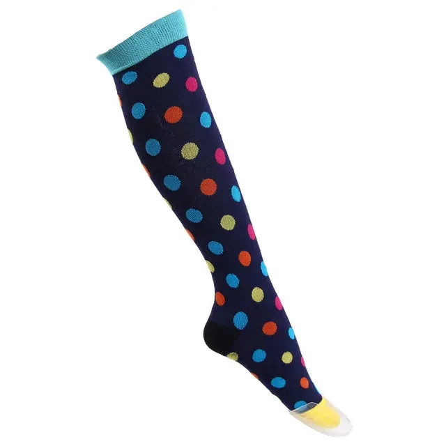 58 Styles Compression Socks Women Stockings 20-30mmHg Running Compression Socks