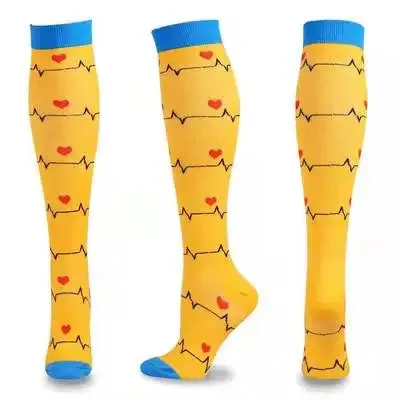 58 Styles Compression Socks Women Stockings 20-30mmHg Running Compression Socks