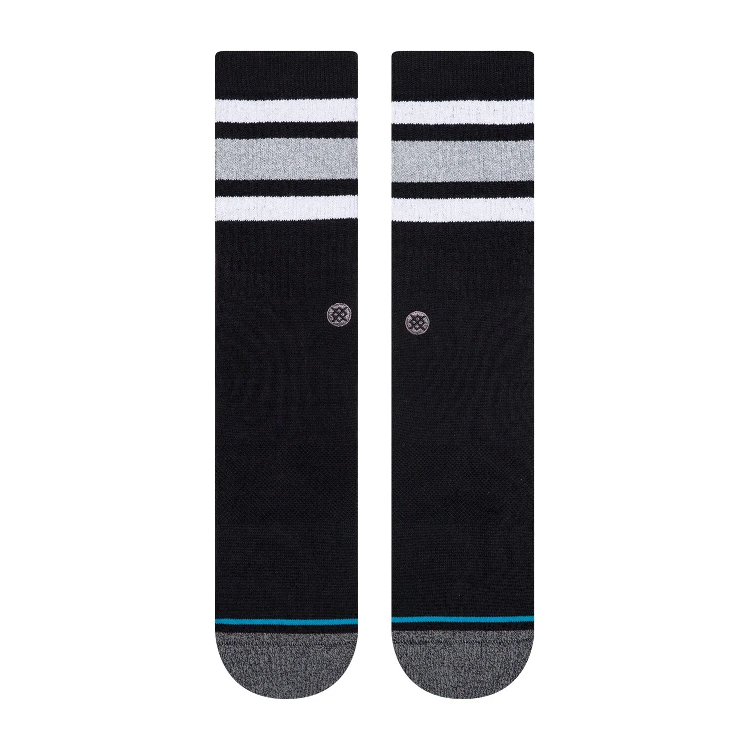 Adult Crew Socks - Boyd ST - Black