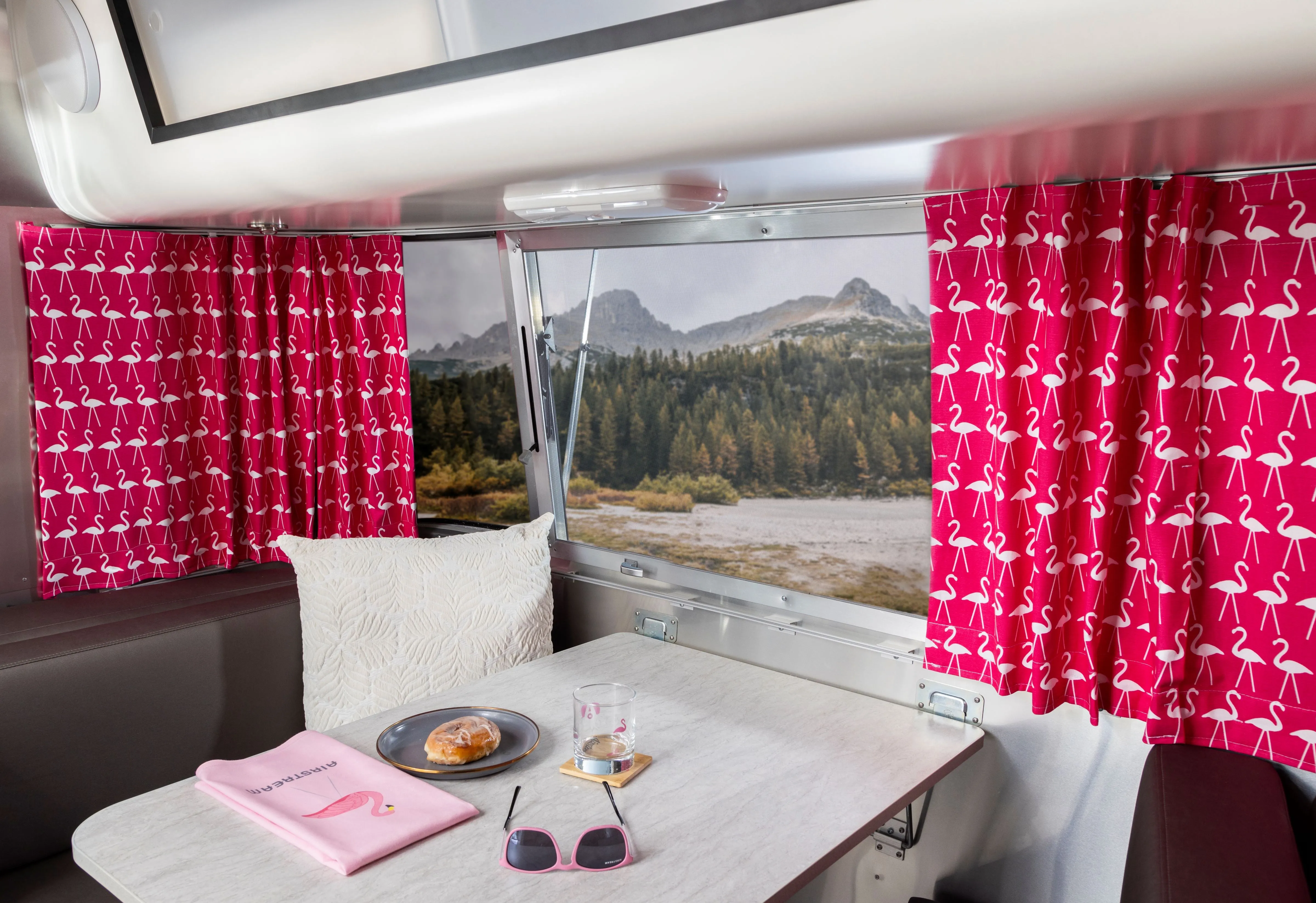 Airstream Printed Custom Curtains for Eddie Bauer Travel Trailers