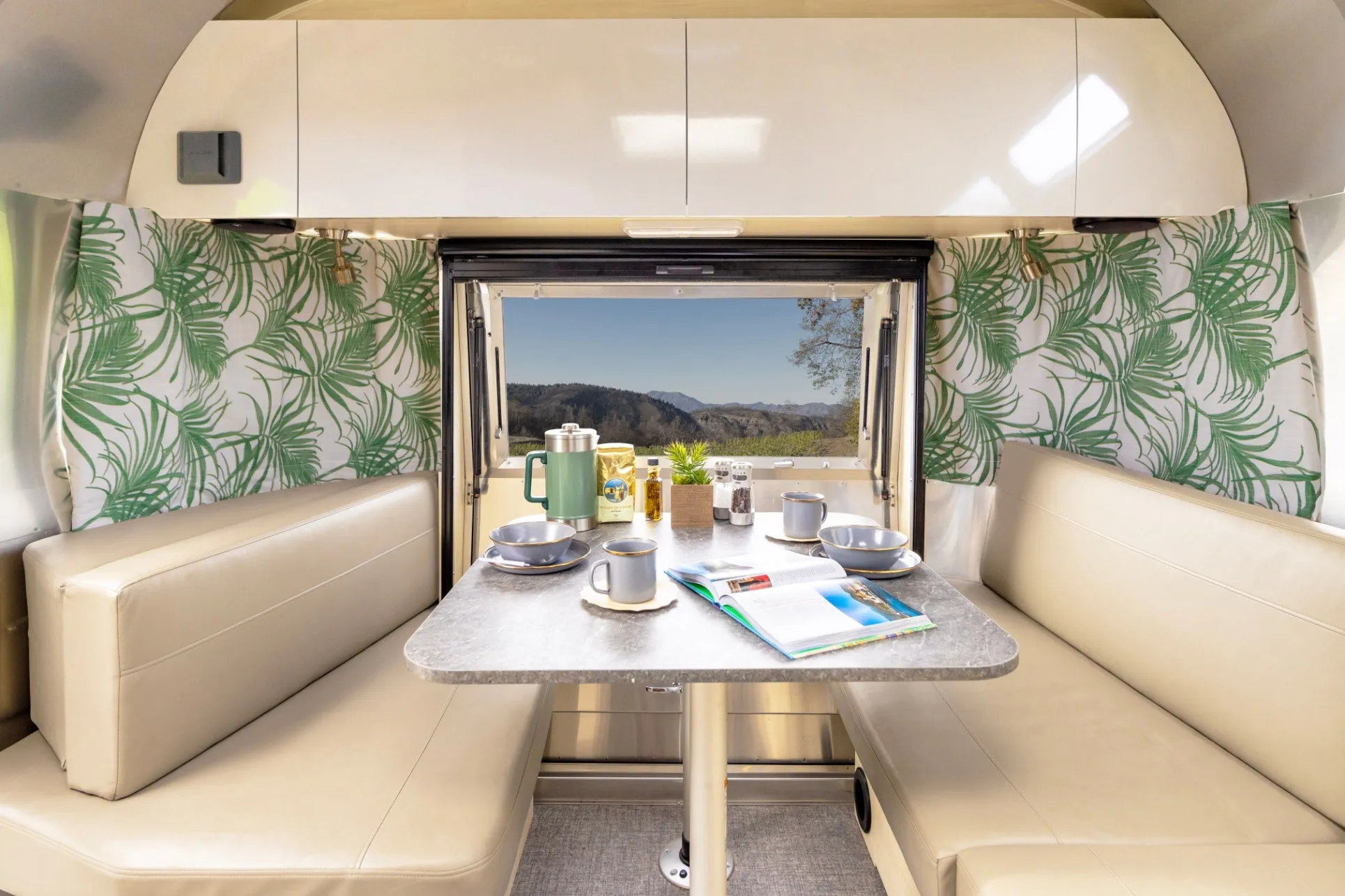 Airstream Printed Custom Curtains for Eddie Bauer Travel Trailers