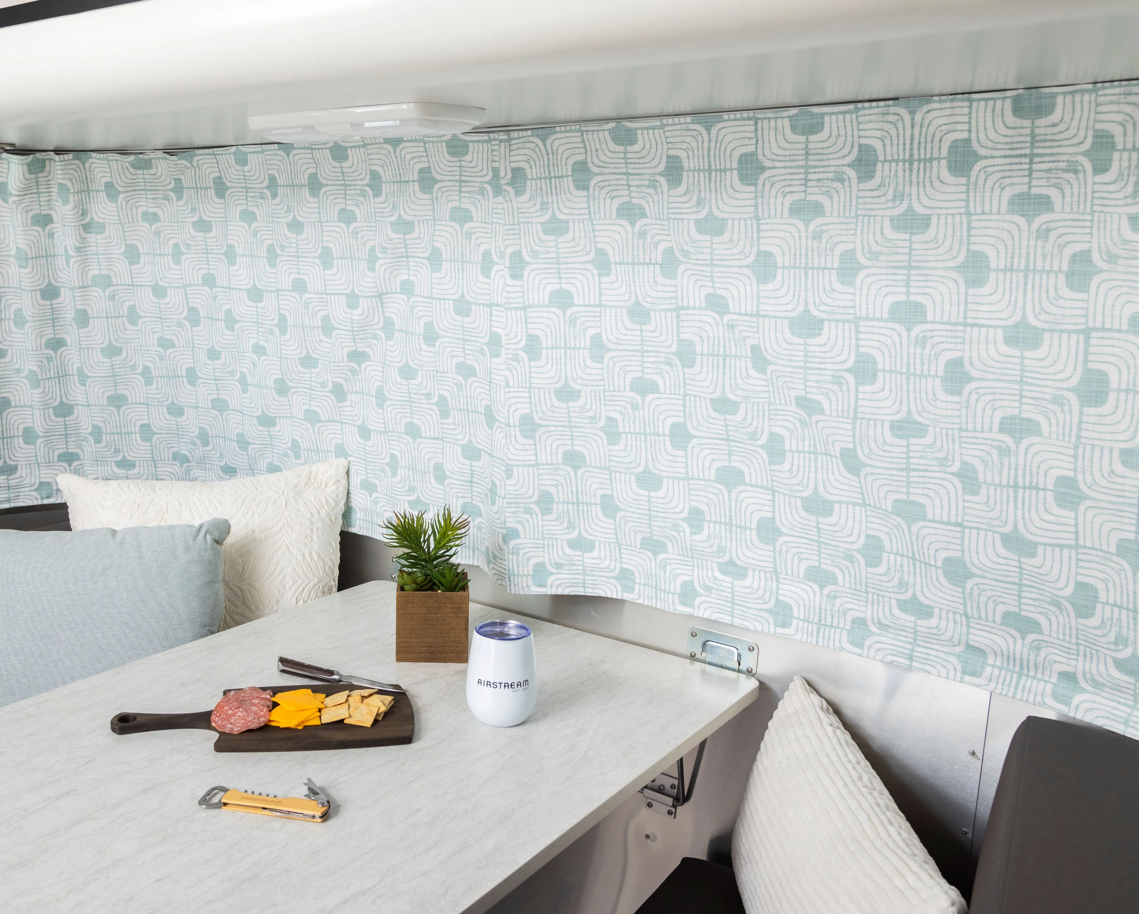 Airstream Printed Custom Curtains for Eddie Bauer Travel Trailers
