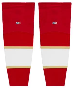 Athletic Knit (AK) HS2100-668 2016 Florida Panthers Red Mesh Ice Hockey Socks