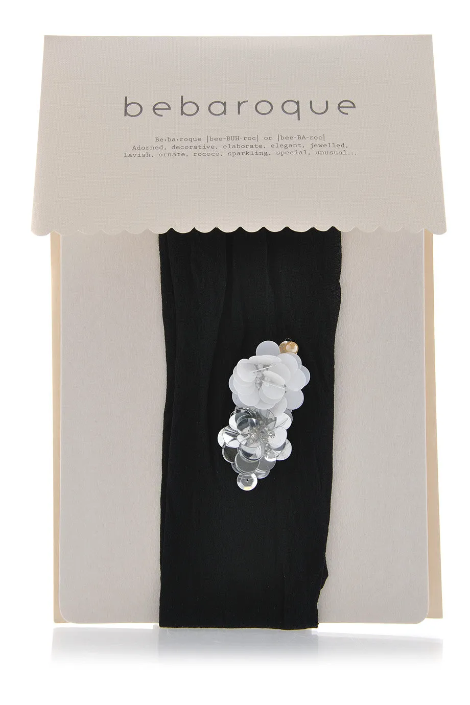 BEBAROQUE PRINCESS Black Socks