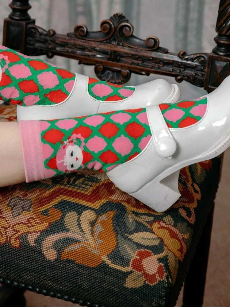 Candy Color Girls' Socks【s0000003603】