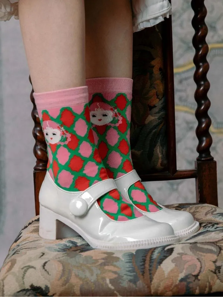 Candy Color Girls' Socks【s0000003603】