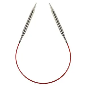 ChiaoGoo Knit Red Circulars 9"