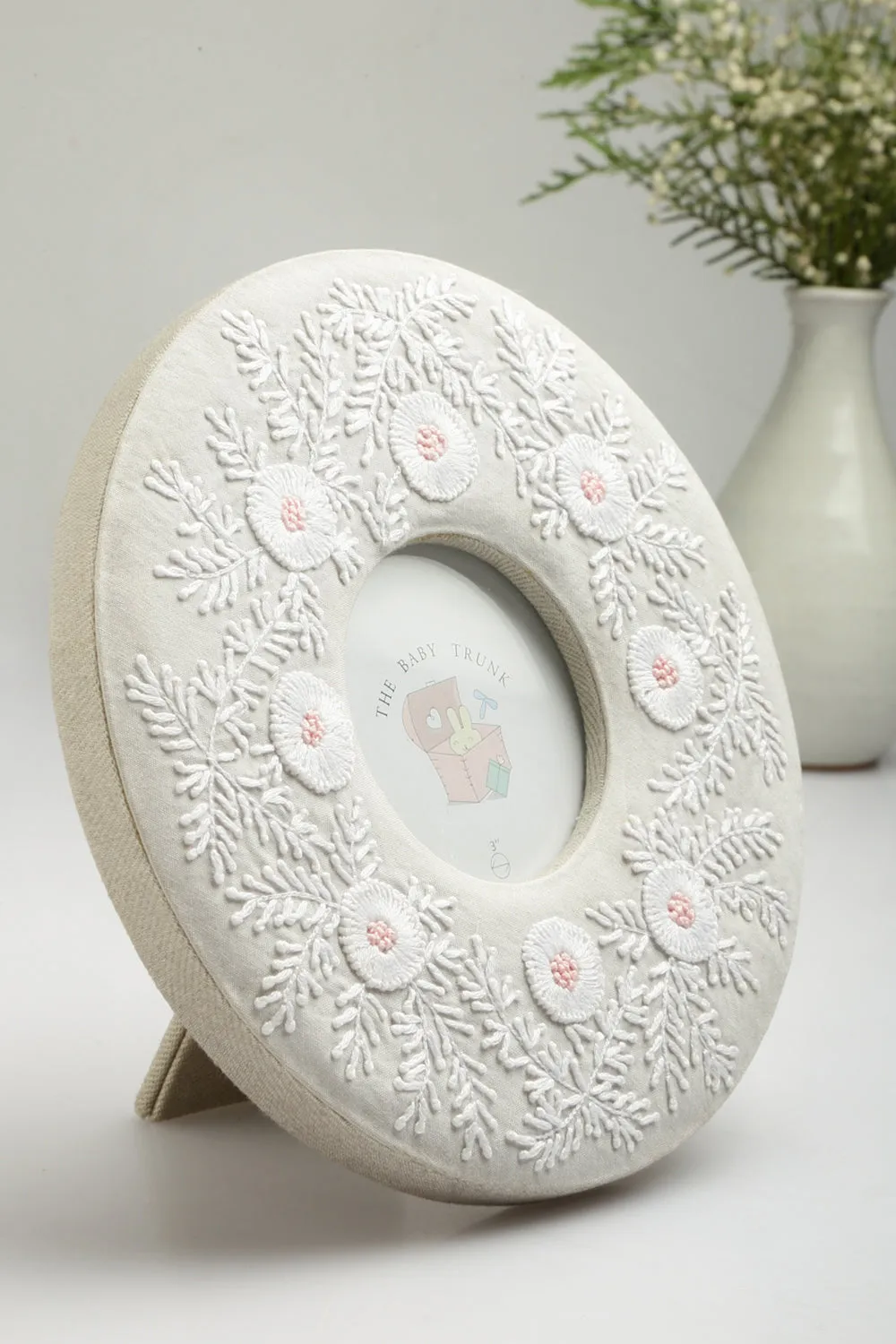 Circular Embroidered Frame