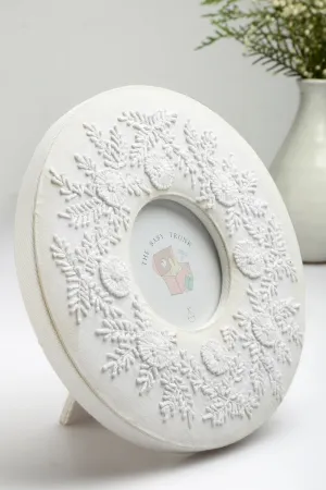 Circular Embroidered Frame