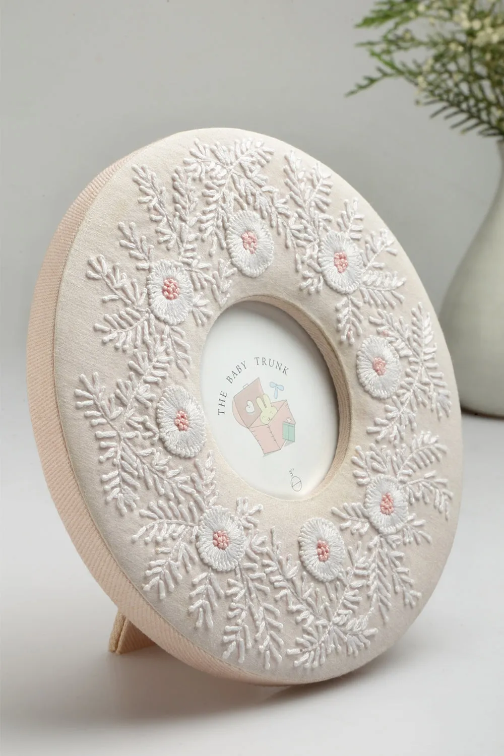 Circular Embroidered Frame