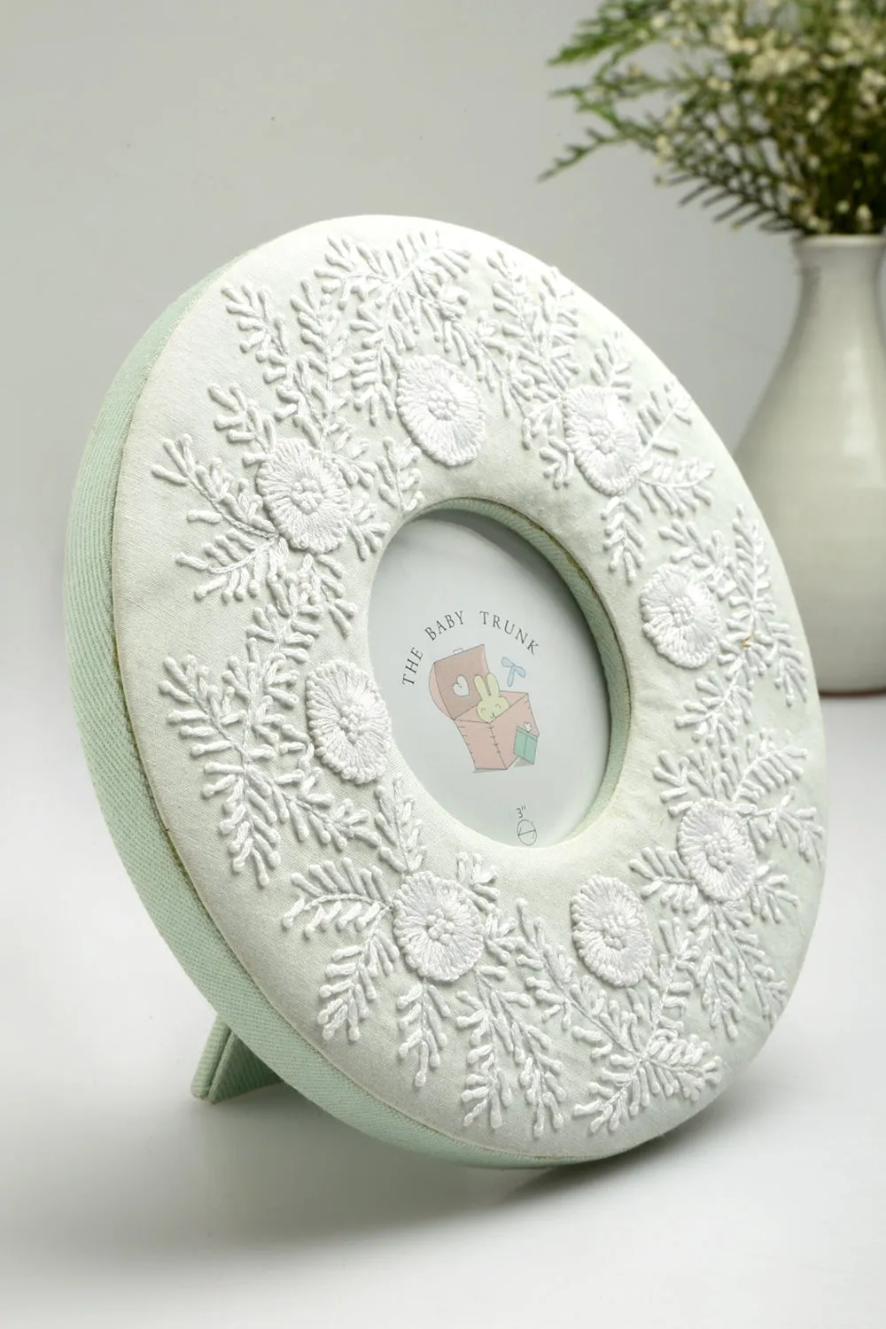 Circular Embroidered Frame