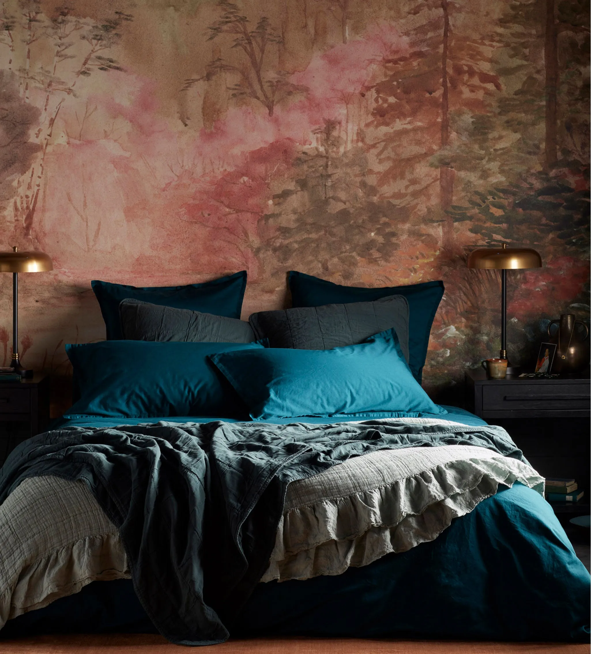 Deep Teal Super Soft 100% Cotton Oxford Pillowcase
