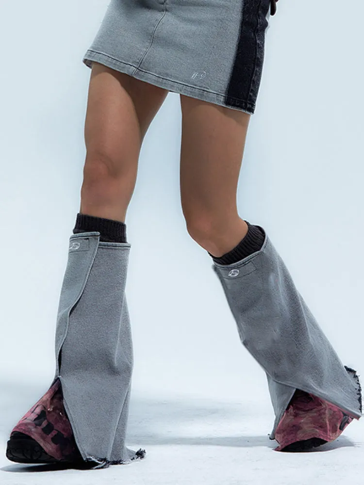 Denim mesh stitch socks【s0000007001】