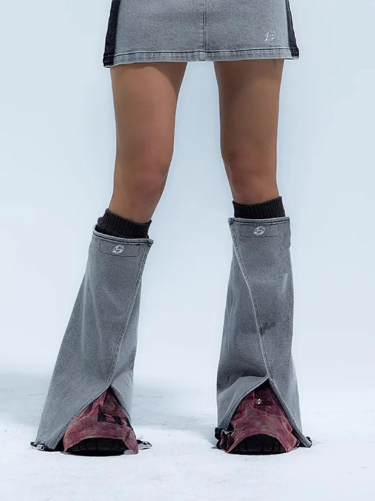 Denim mesh stitch socks【s0000007001】