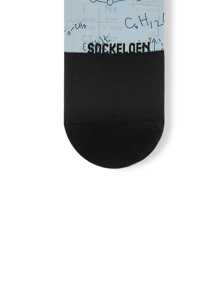 Einstein Printed Cycling Socks