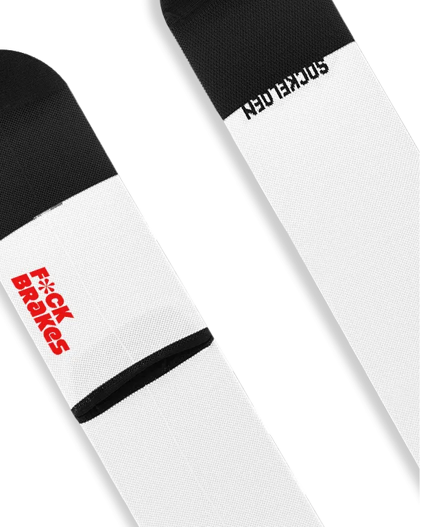 F*ck Brakes Printed Cycling Socks