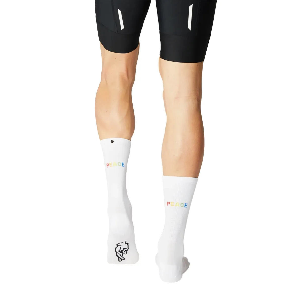 FINGERSCROSSED Socks Rolling Harmony - White