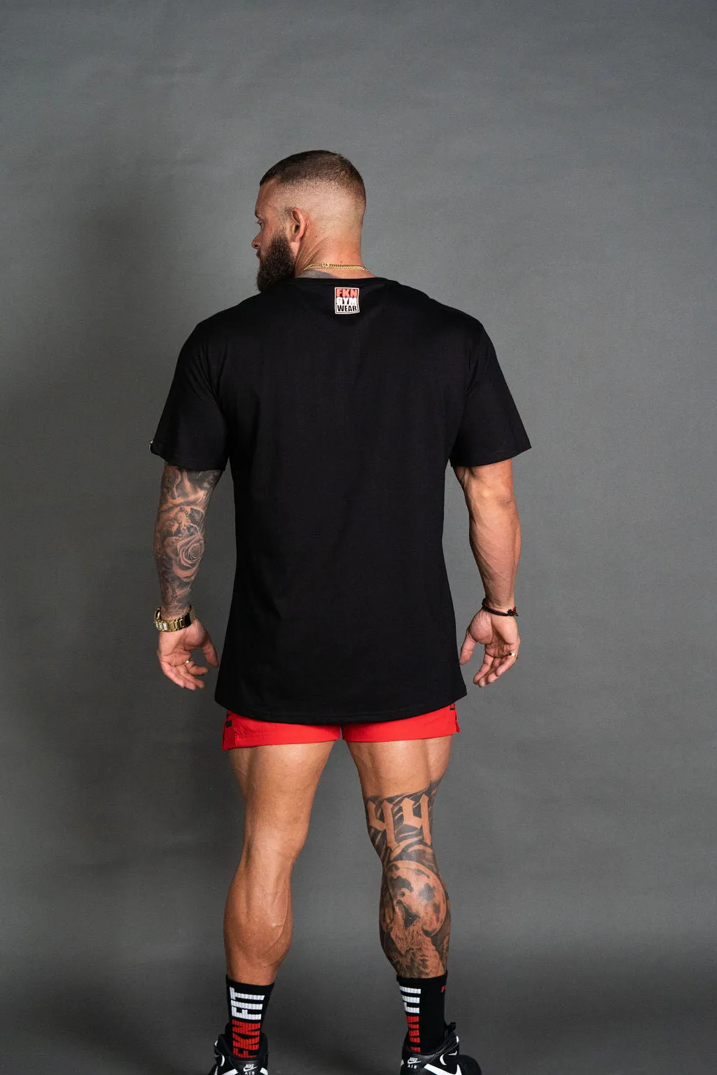 FKNFIT Gym Crew Socks | Black