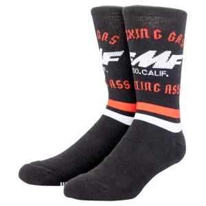 FMF Black Letter Socks