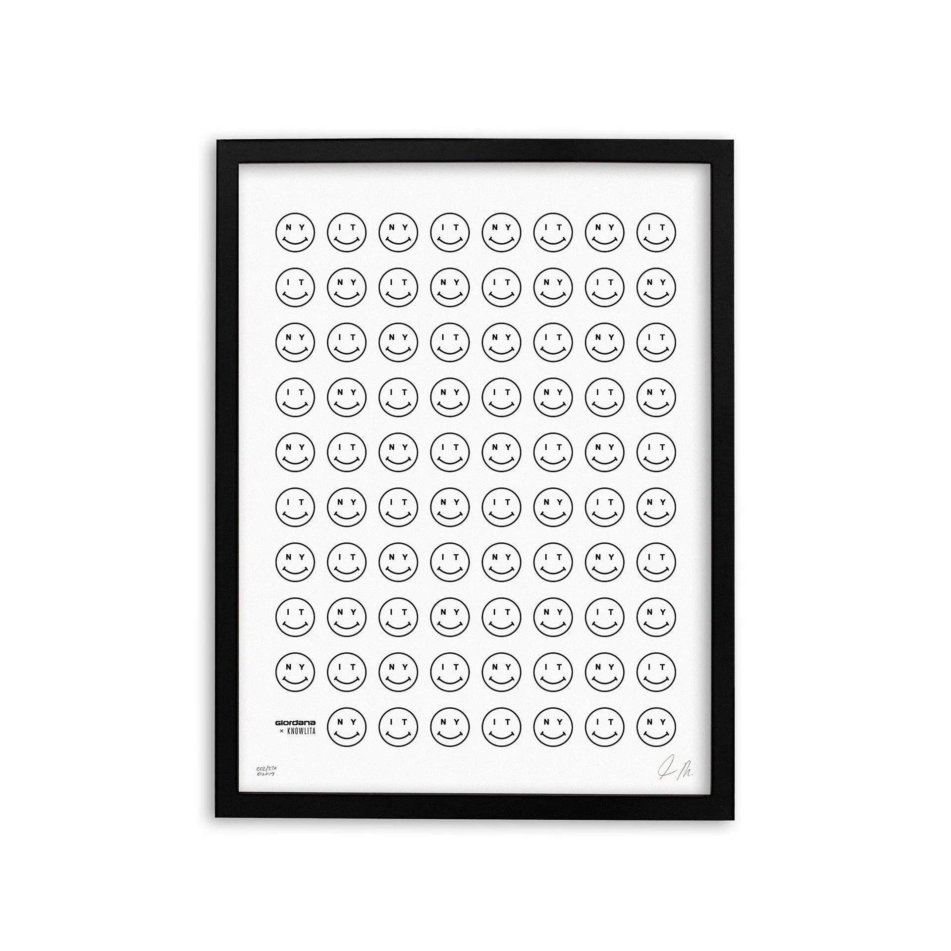 Giordana x Knowlita New York   Italia Smiley Print