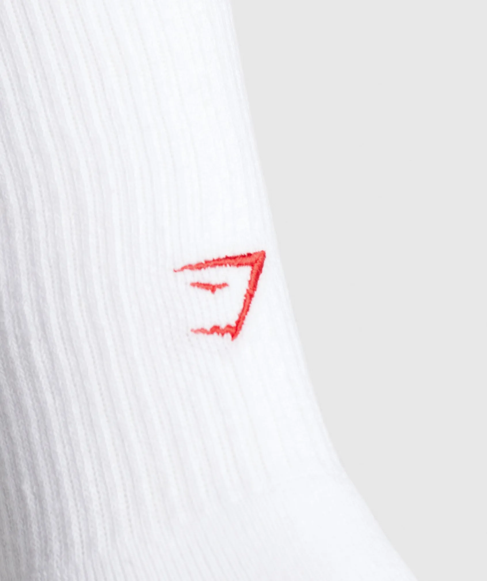 Gymshark Graphic Muscle Mommy Crew - White