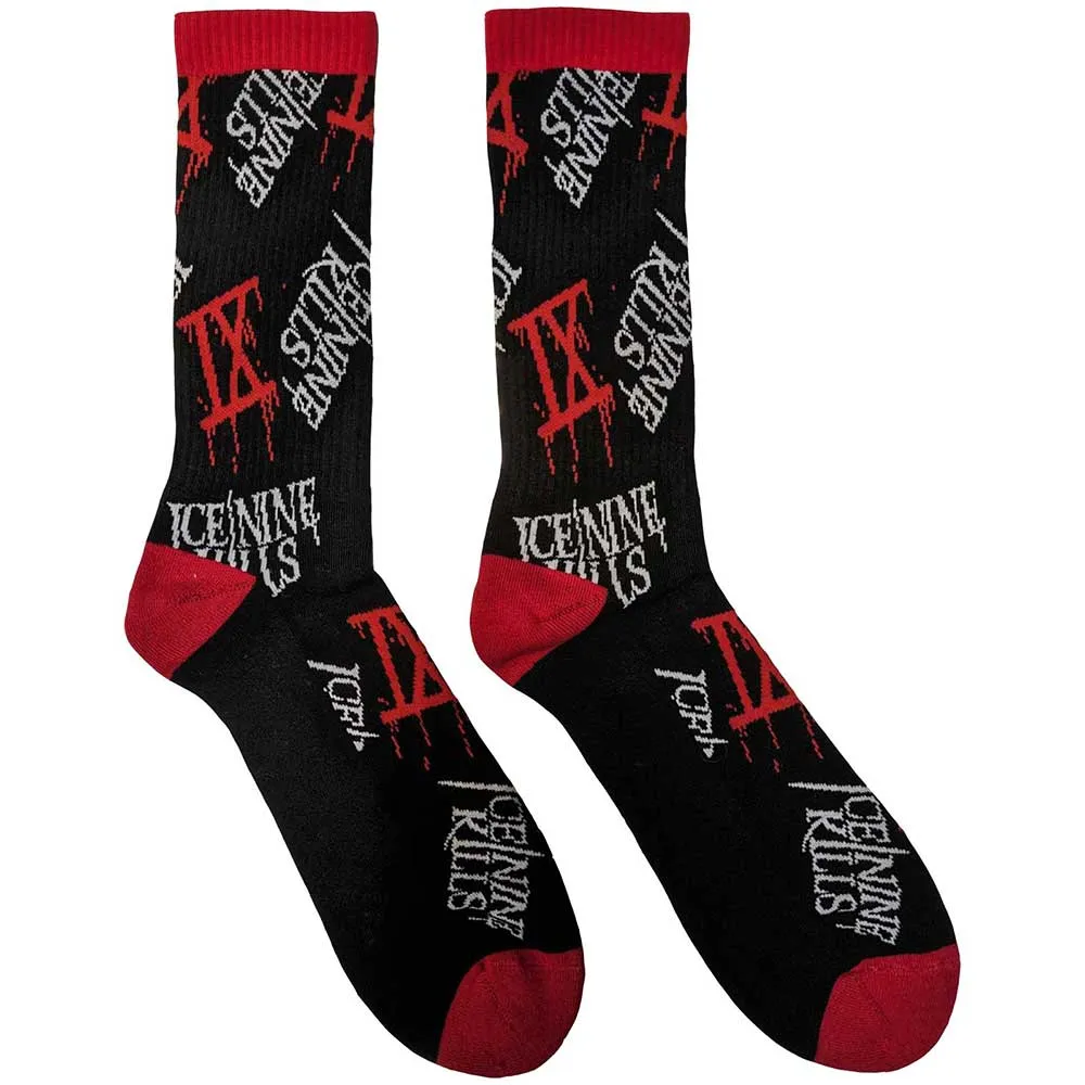 Ice Nine Kills Unisex Ankle Socks: Logos (UK Size 7 - 11)