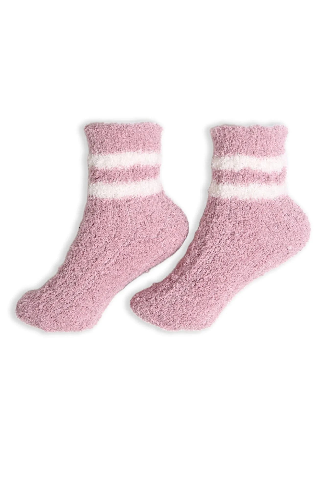 JCS110 Super Lux 6 Pcs Assorted Retro Stripe Crew Socks