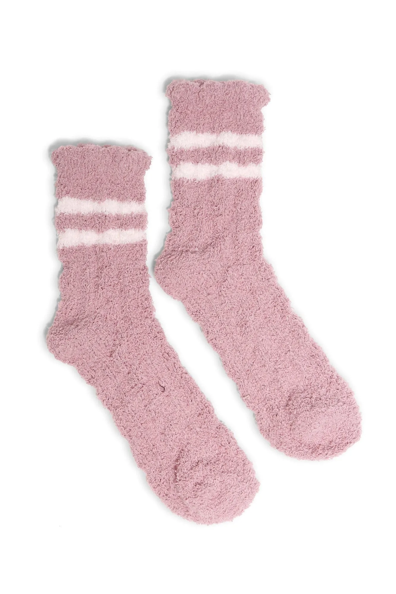 JCS110 Super Lux 6 Pcs Assorted Retro Stripe Crew Socks