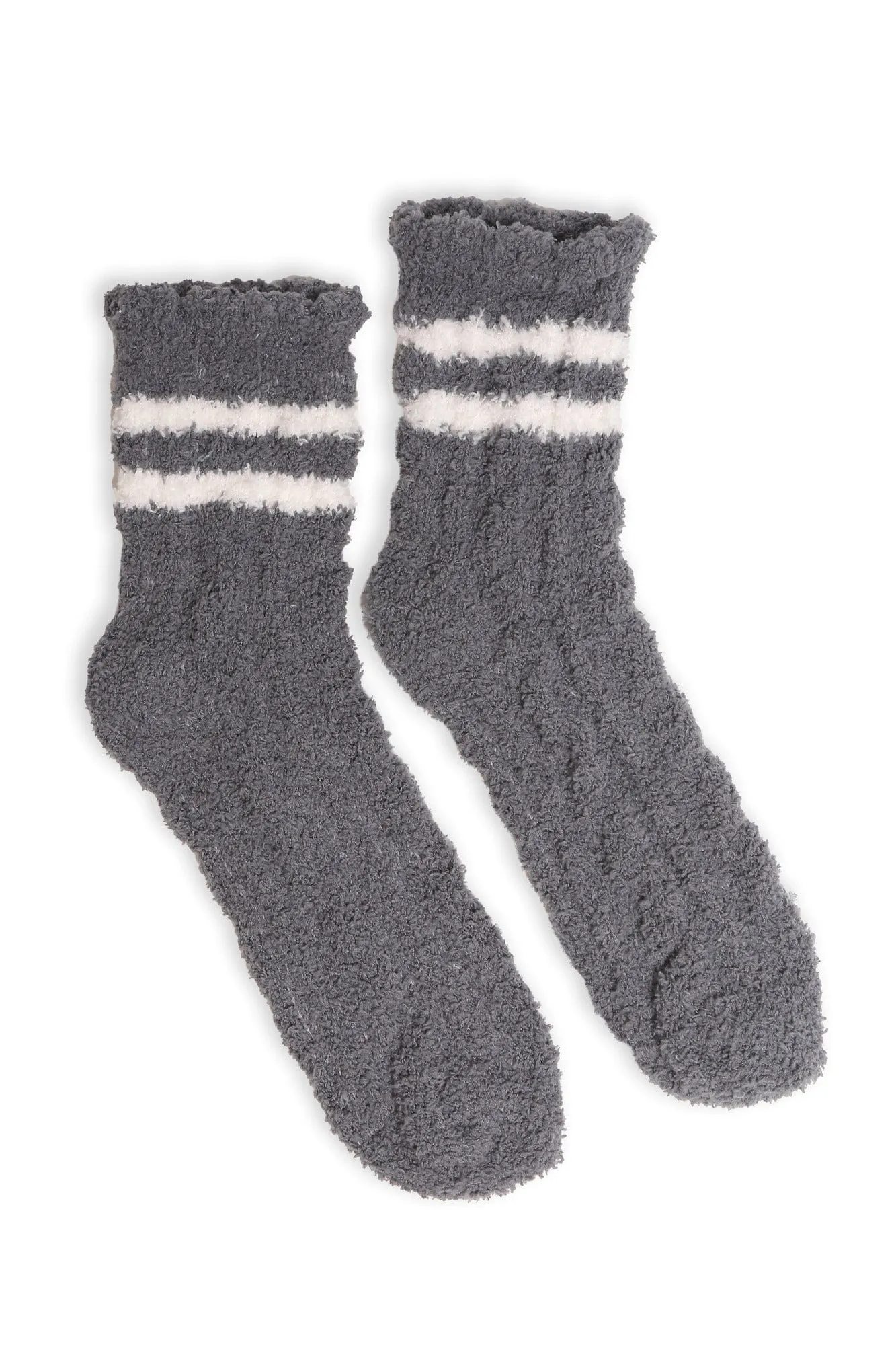 JCS110 Super Lux 6 Pcs Assorted Retro Stripe Crew Socks