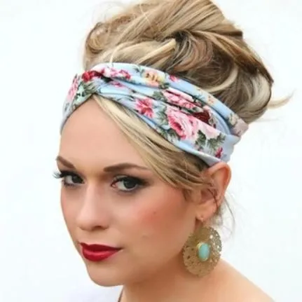 Jersey Knit Print Headwraps - Assorted Styles