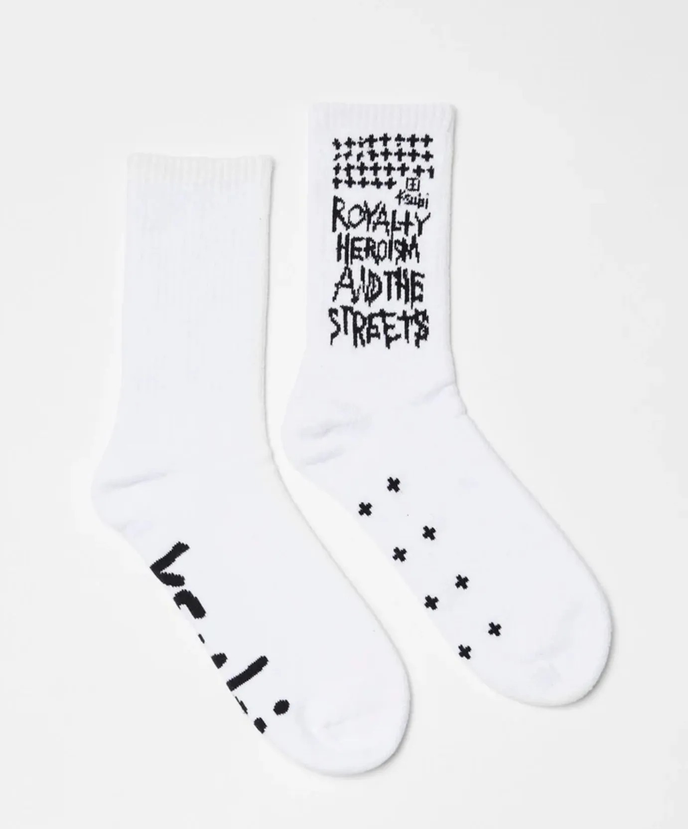 KSUBI - Royalty Ksocks - White / Black