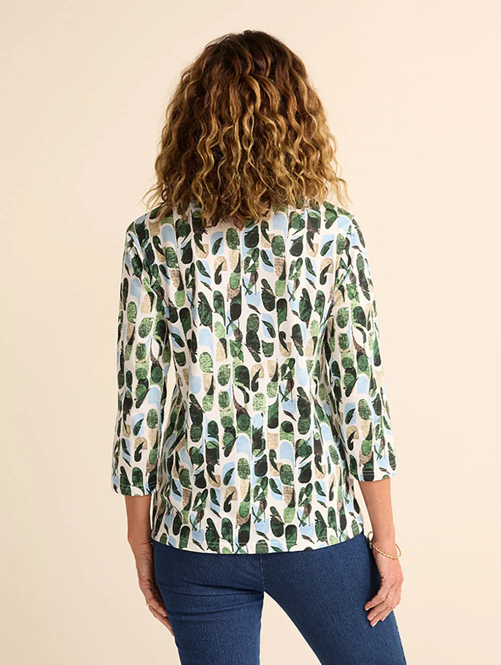 Mariani 3/4 Sleeve Top