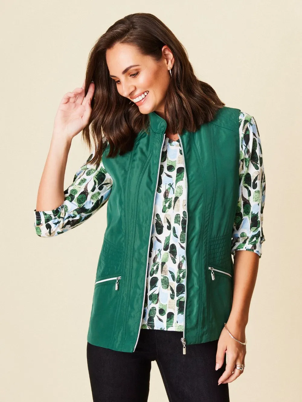 Mariani 3/4 Sleeve Top