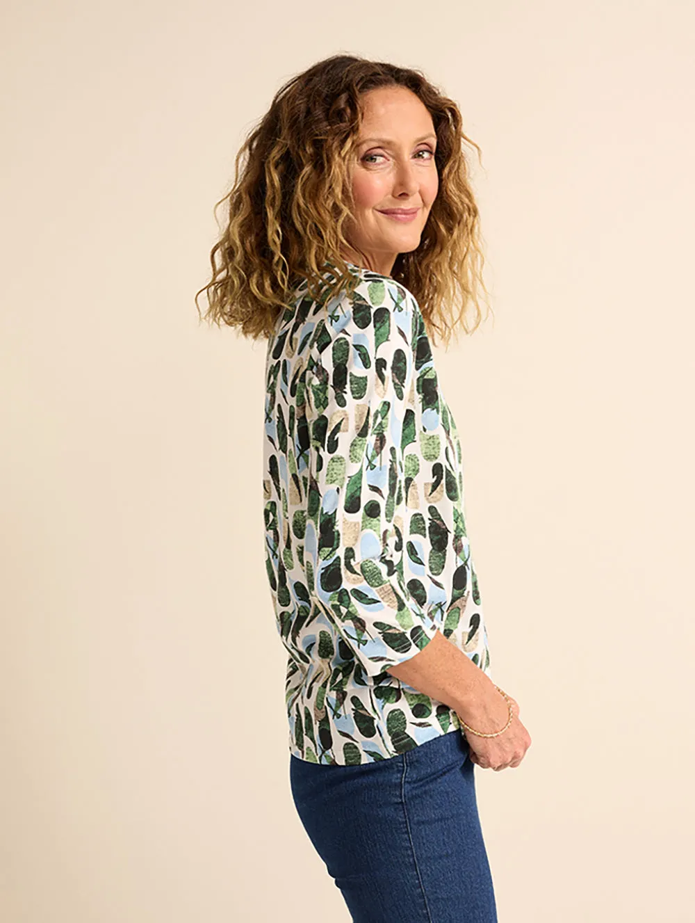 Mariani 3/4 Sleeve Top