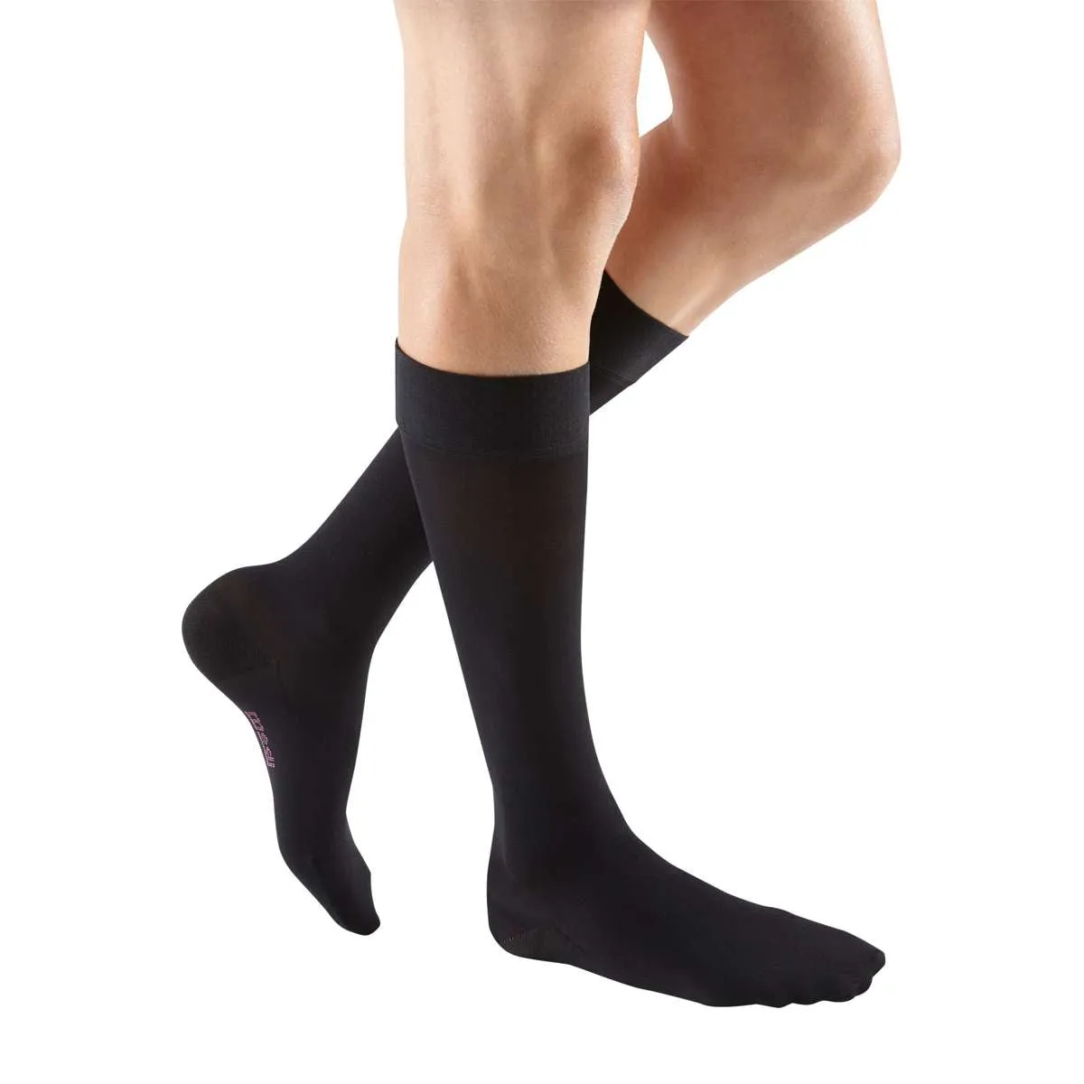 mediven plus 20-30 mmHg calf extra-wide beaded topband closed toe standard