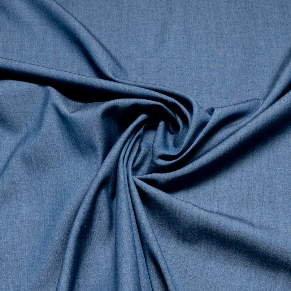 Mid Blue Superfine Pure Cotton