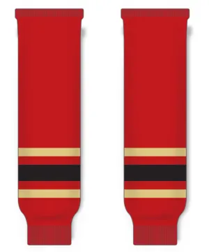 Modelline Prince George Cougars Red Knit Ice Hockey Socks