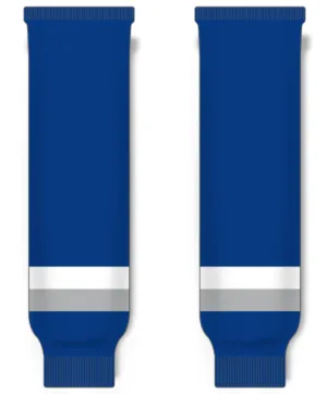 Modelline Sudbury Wolves Royal Blue Knit Ice Hockey Socks