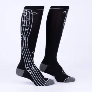 Music is My Forte Women's Knee High Socks