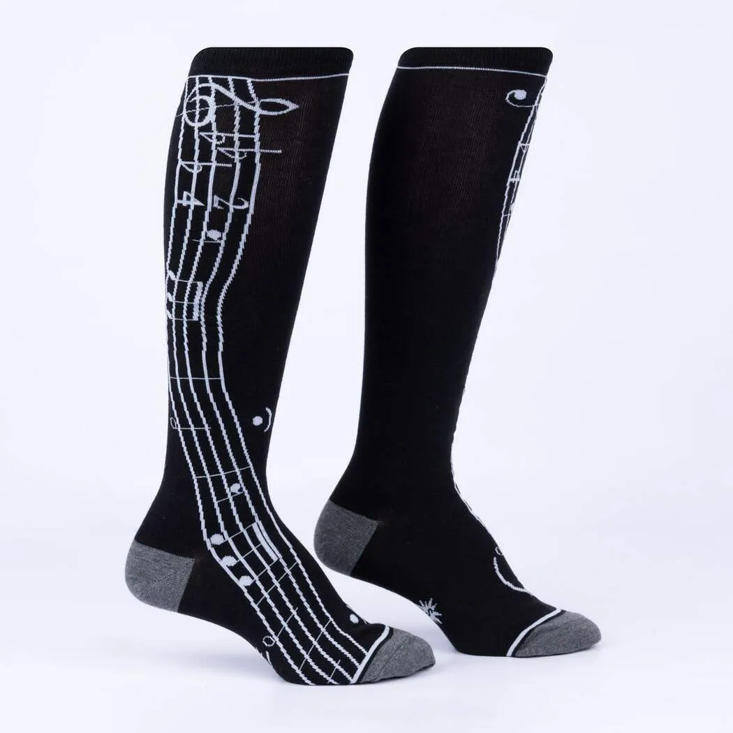 Music is My Forte Women's Knee High Socks