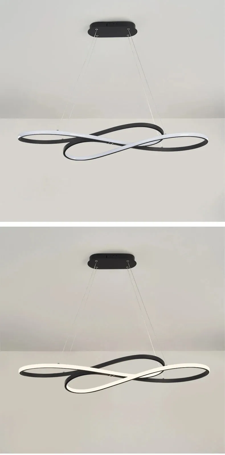 NEO Infinity Design Modern LED Pendant Hanging Light
