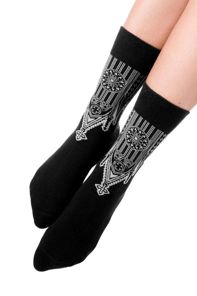 Restyle - 3 Pack Cathedral Socks Present Box