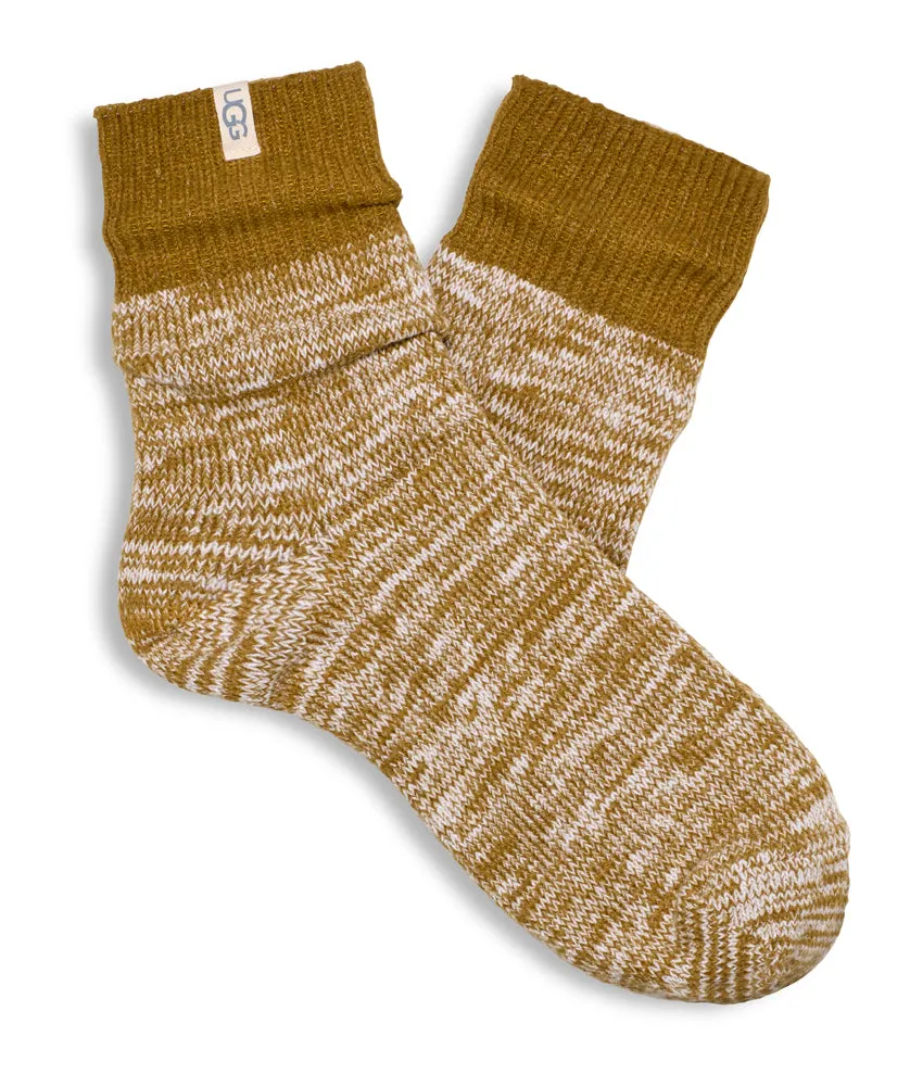 Rib Knit Slouchy Quarter in Savana by UGG
