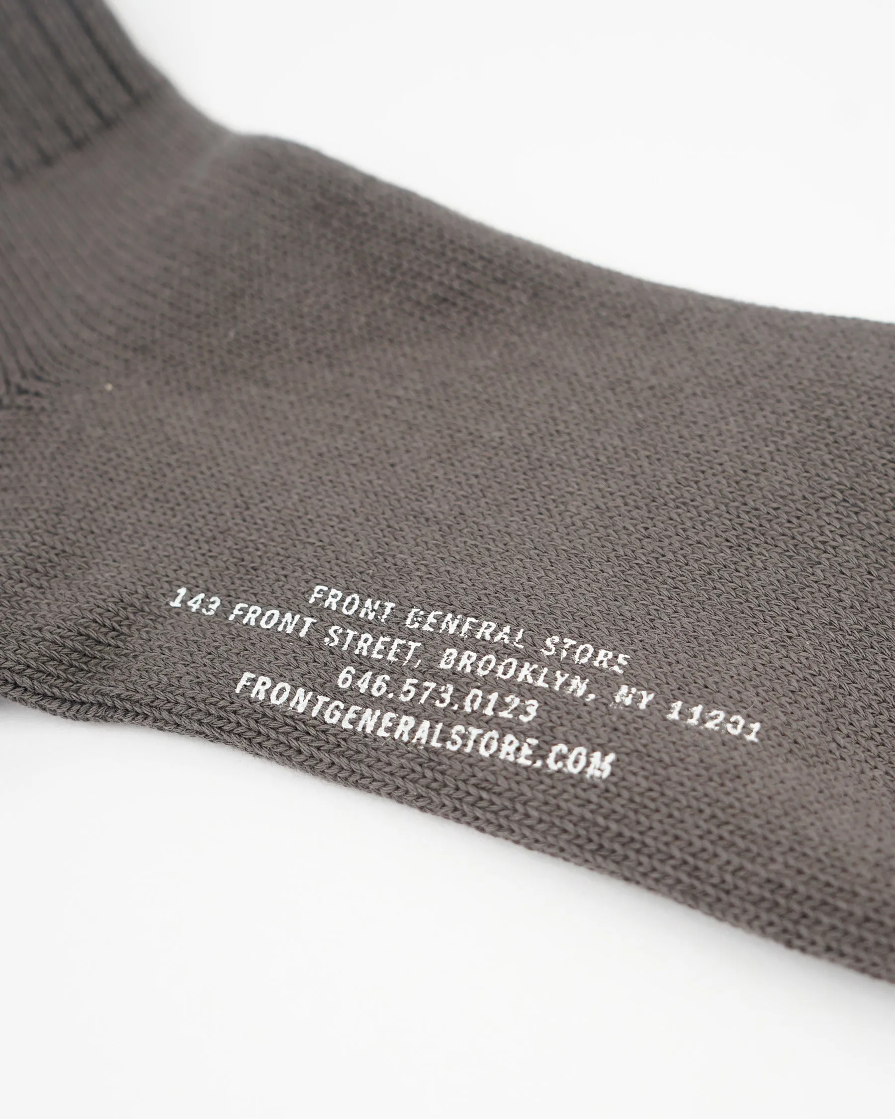 Rib Socks / Gray
