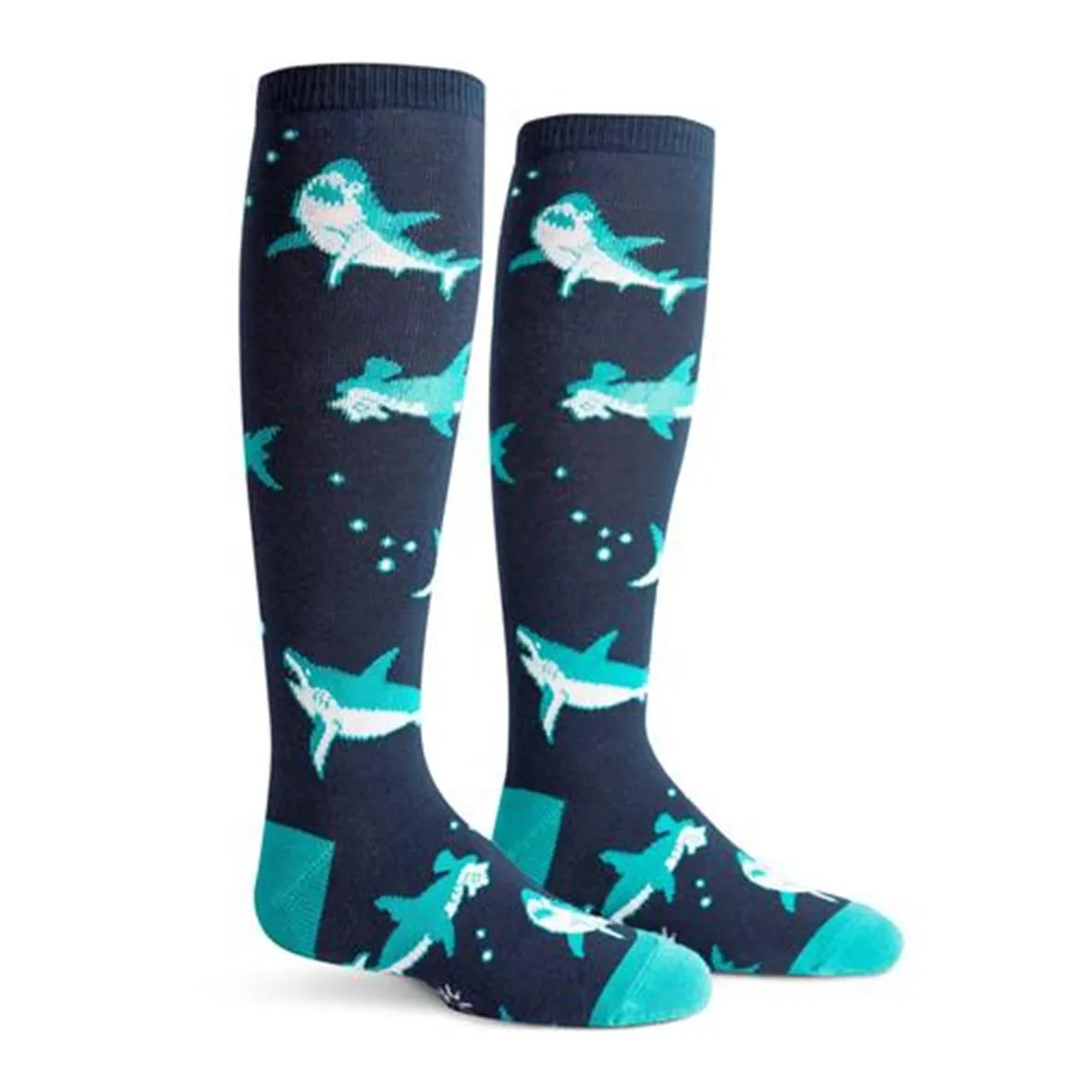 Sharks Junior Knee High Socks