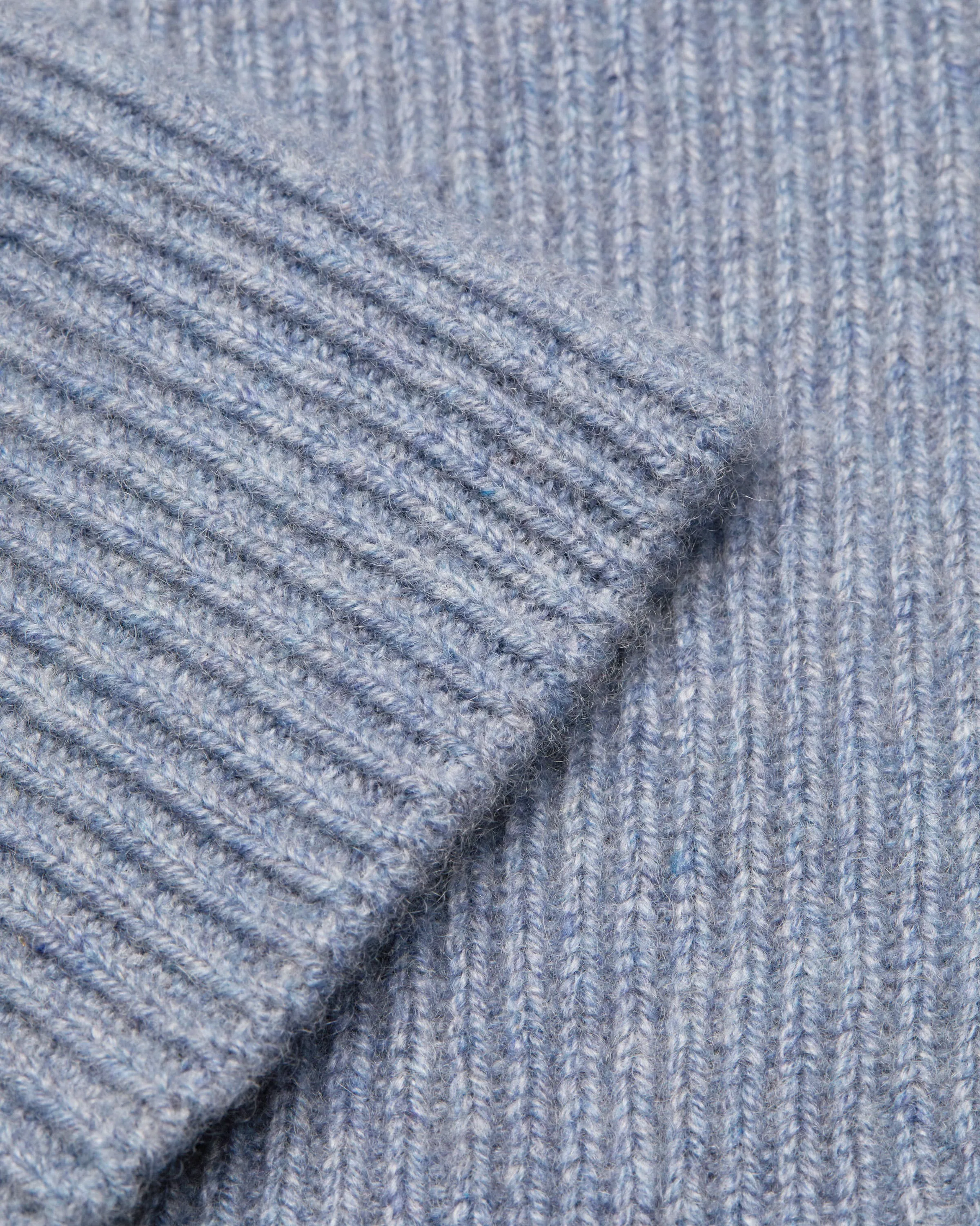 Skye Pure Cashmere Socks - Denim Blue