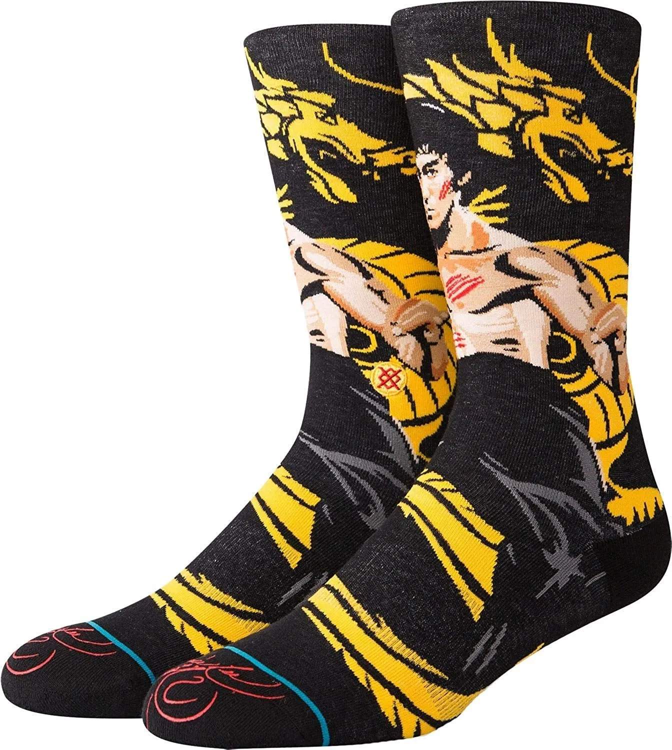 Stance Men's Bruce Lee x Stance Collection Crew Socks