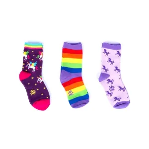 Winging It Unicorn Junior Socks - 3 Pack