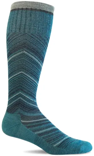 Women's Full Flattery | Moderate Graduated Compression Socks | Wide Calf Fit