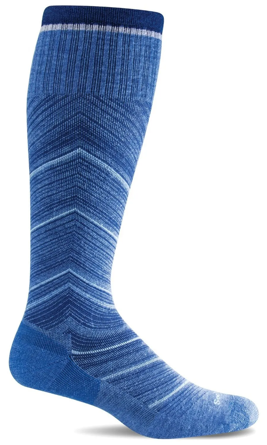 Women's Full Flattery | Moderate Graduated Compression Socks | Wide Calf Fit
